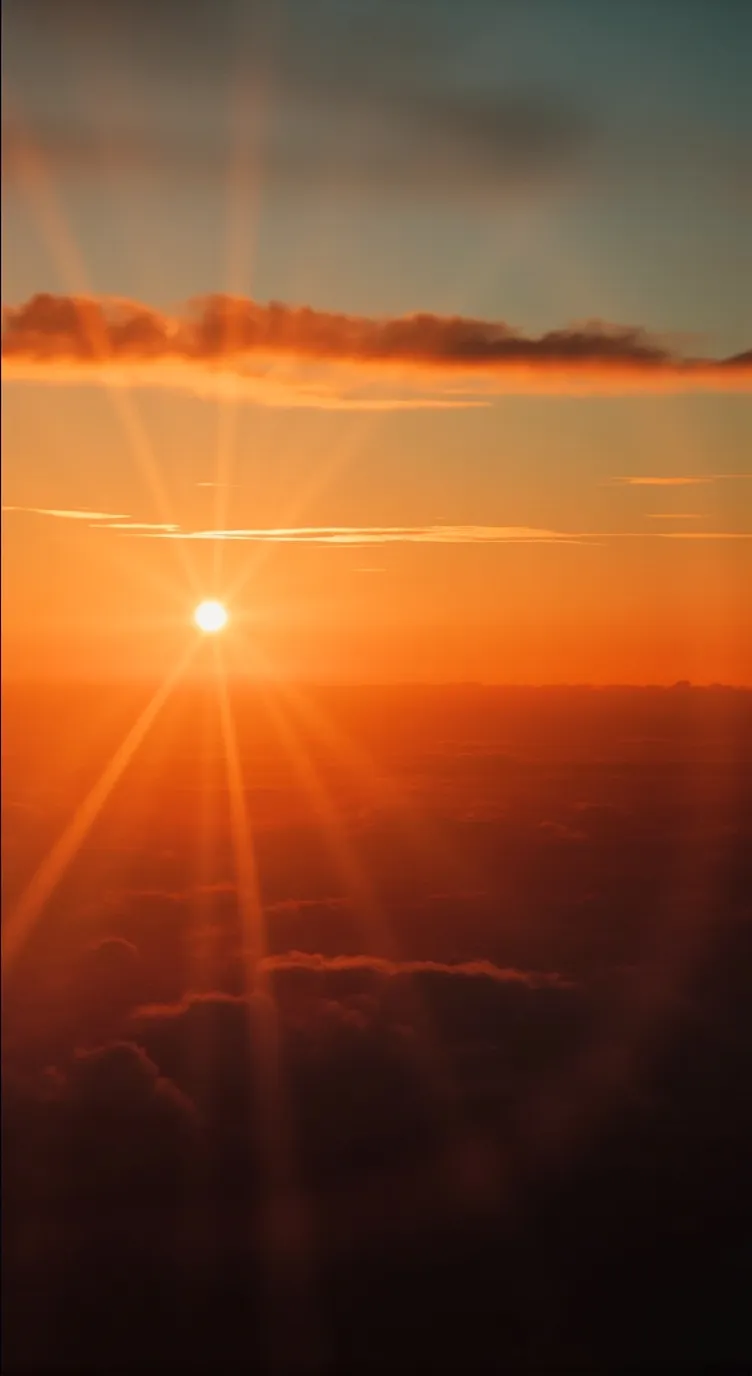 ai character: sunrise... background