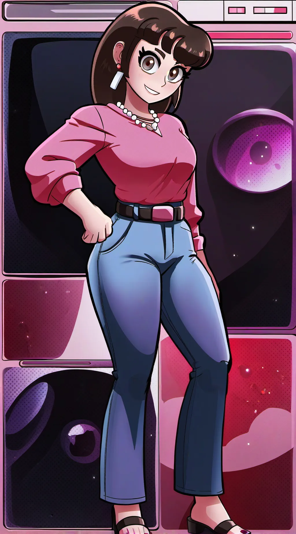 ai character: Anna Vasquez  background
