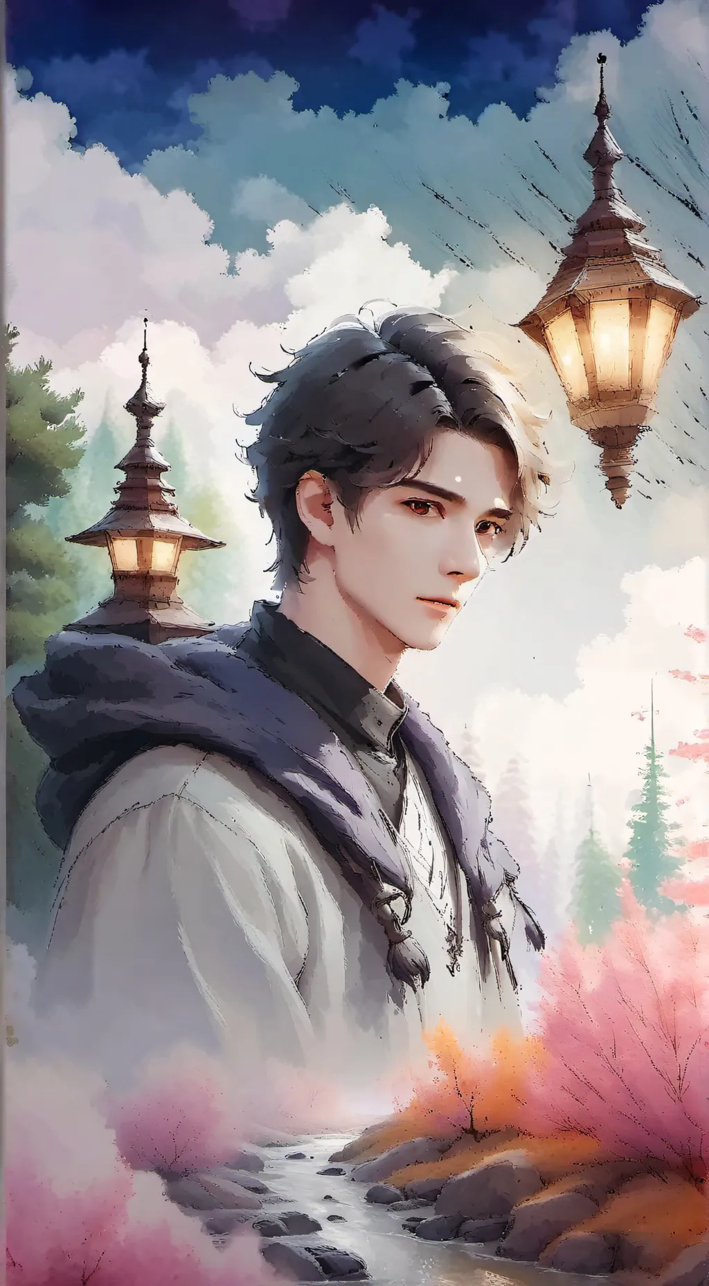 ai character: дима background