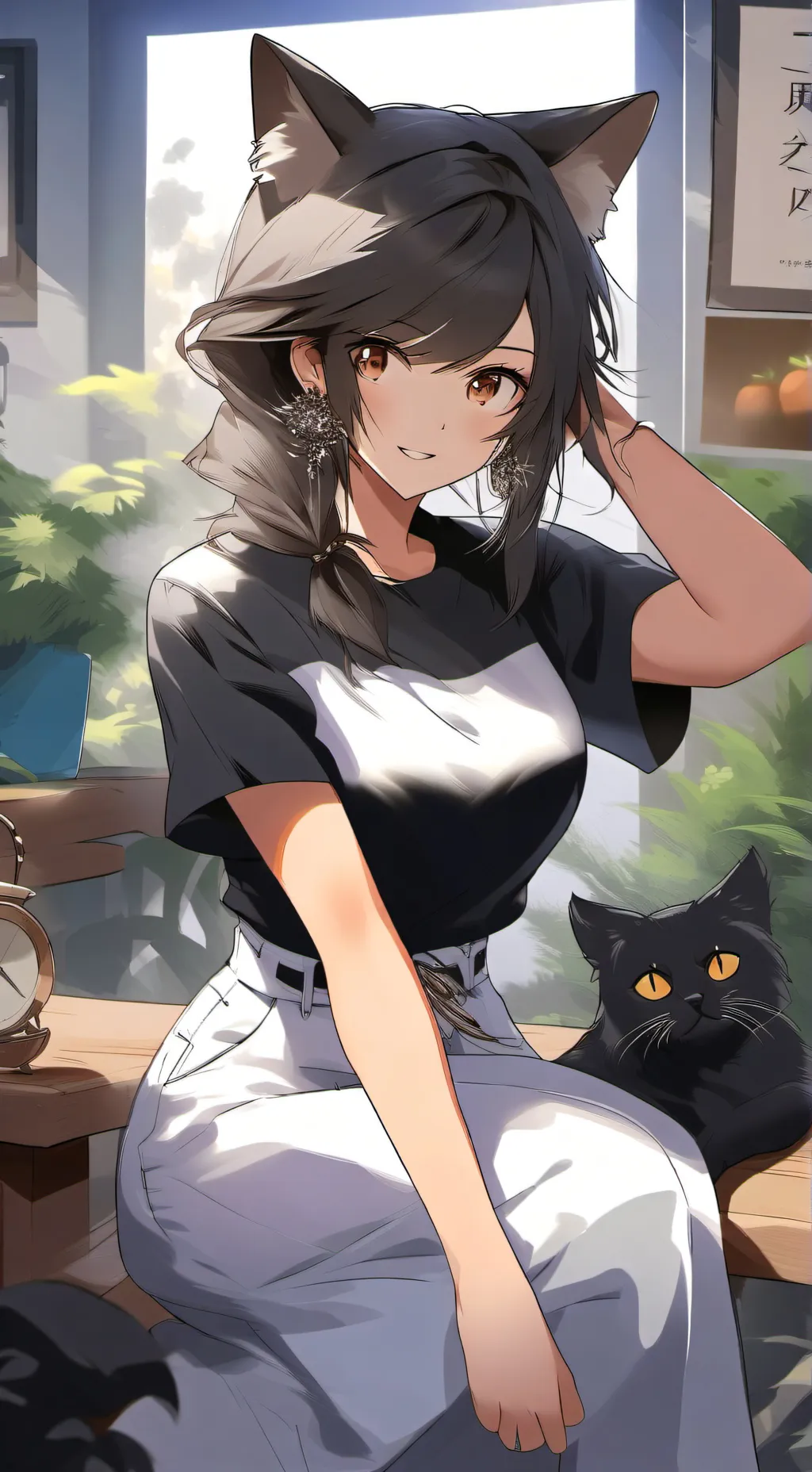 ai character: Bella background
