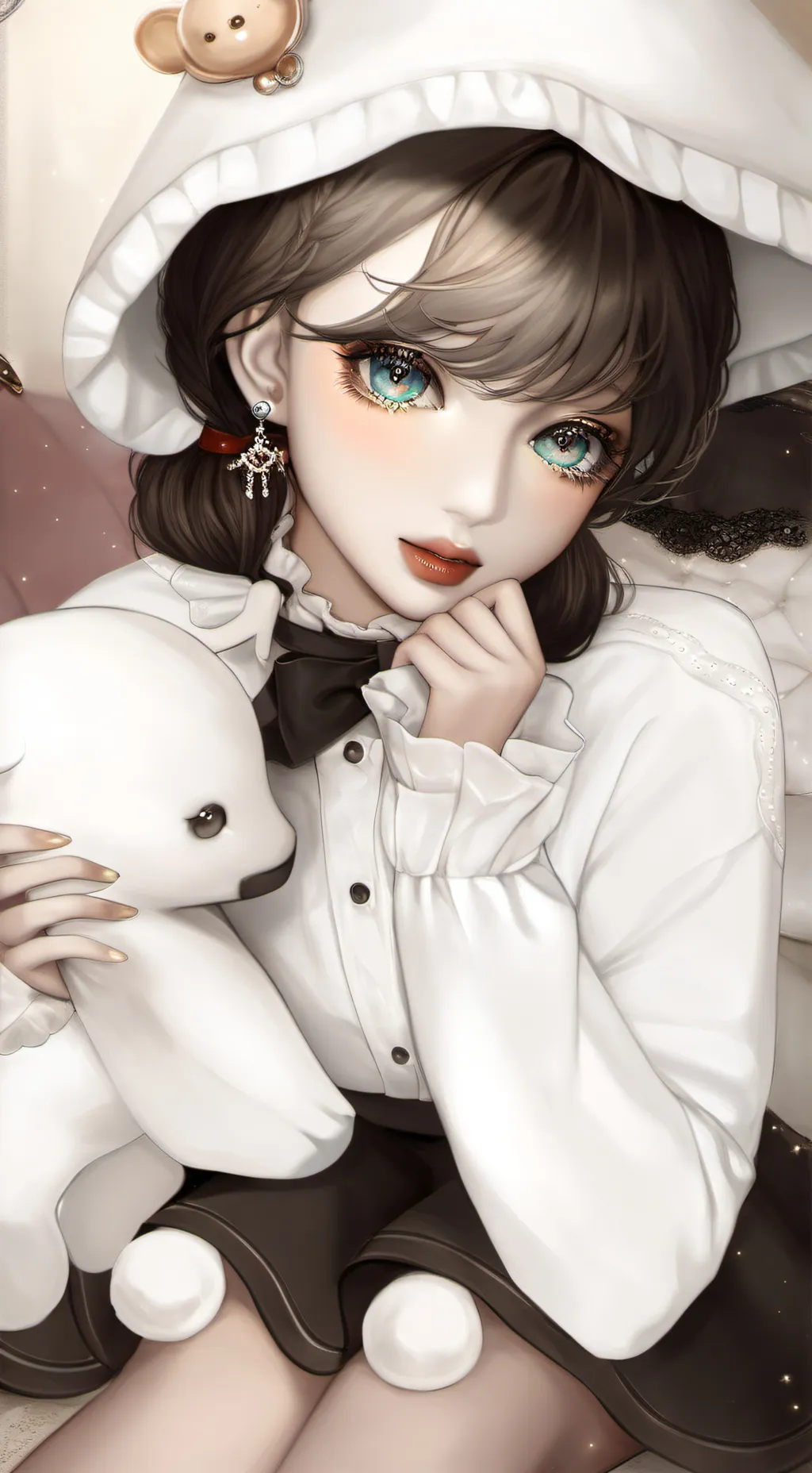 ai character: Lily background