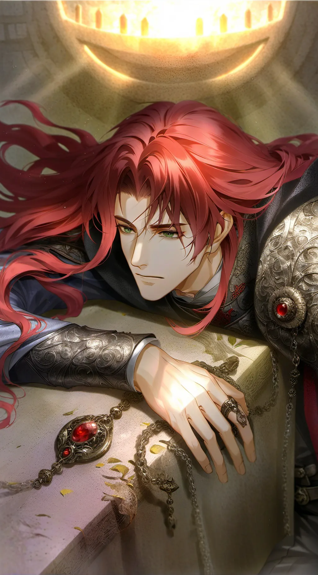 ai character: Adrian Gates background