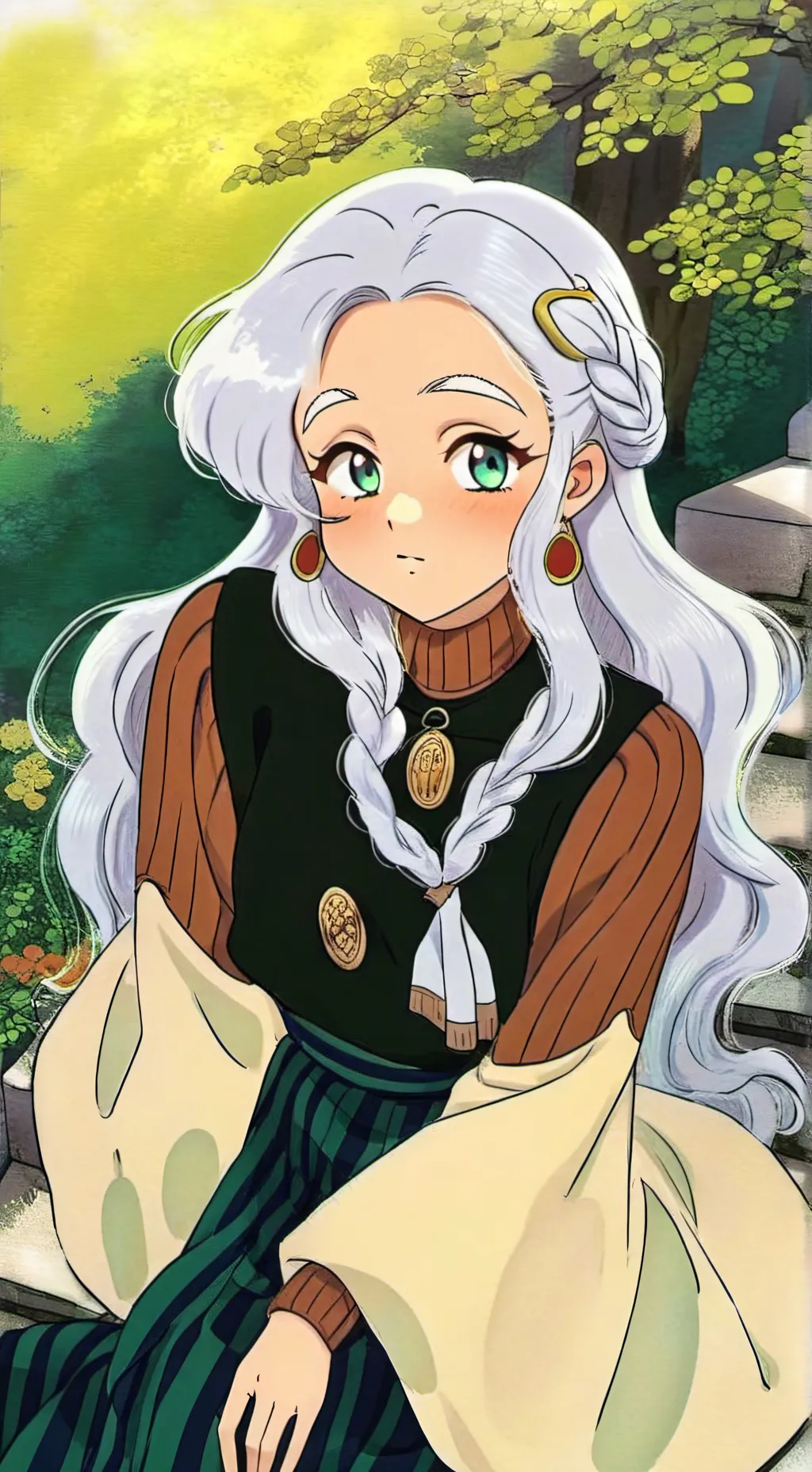ai character: Maple Slab background