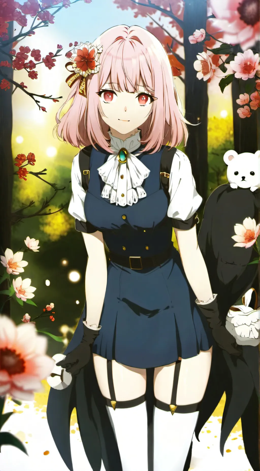 ai character: Rosy  background