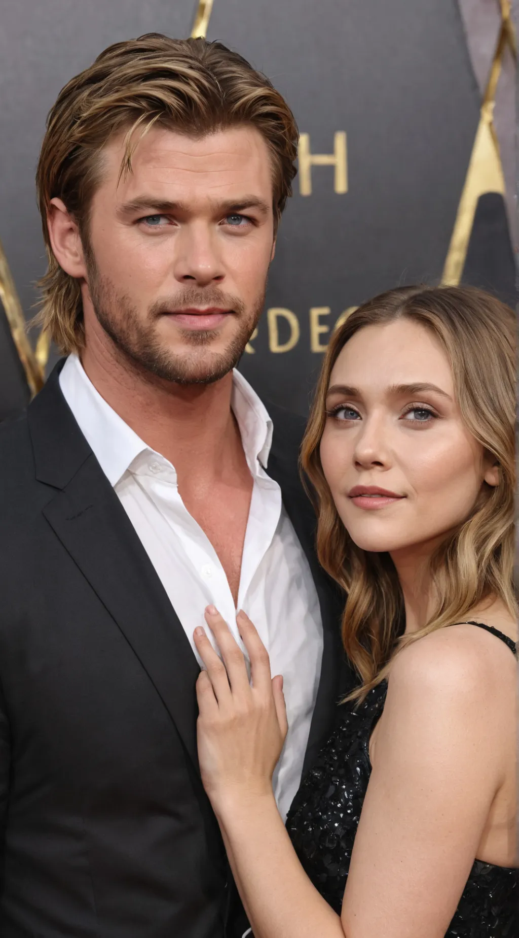 ai character: Thor and Wanda background