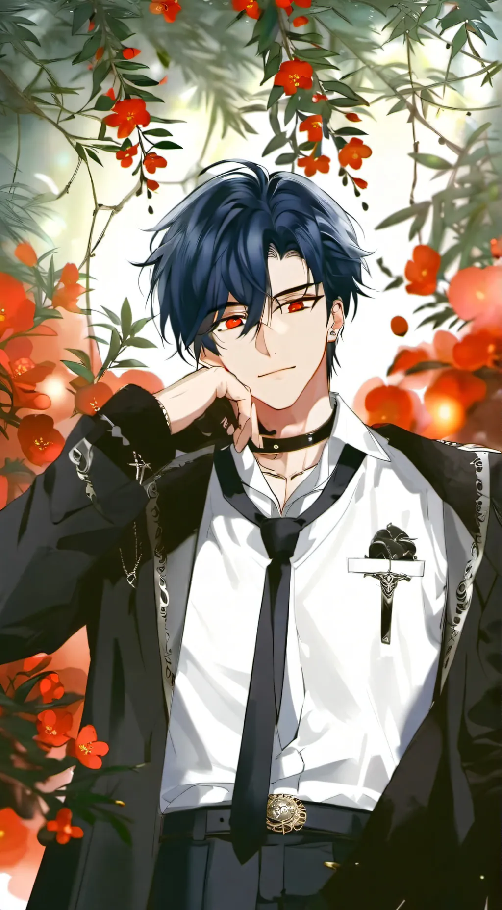 ai character: •°Alexander°• background