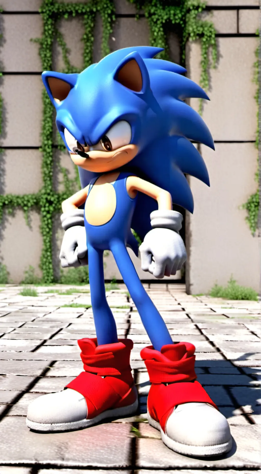 ai character: Sonic 3! background