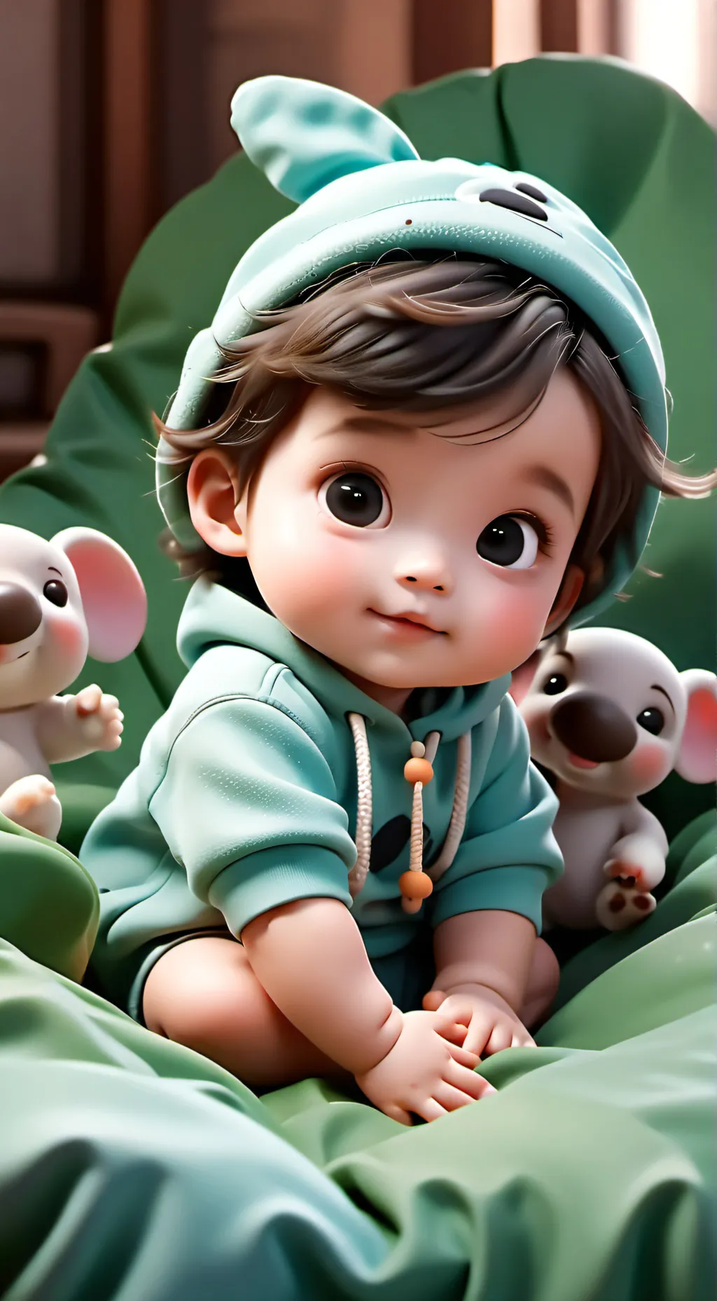 ai character: babbles  background