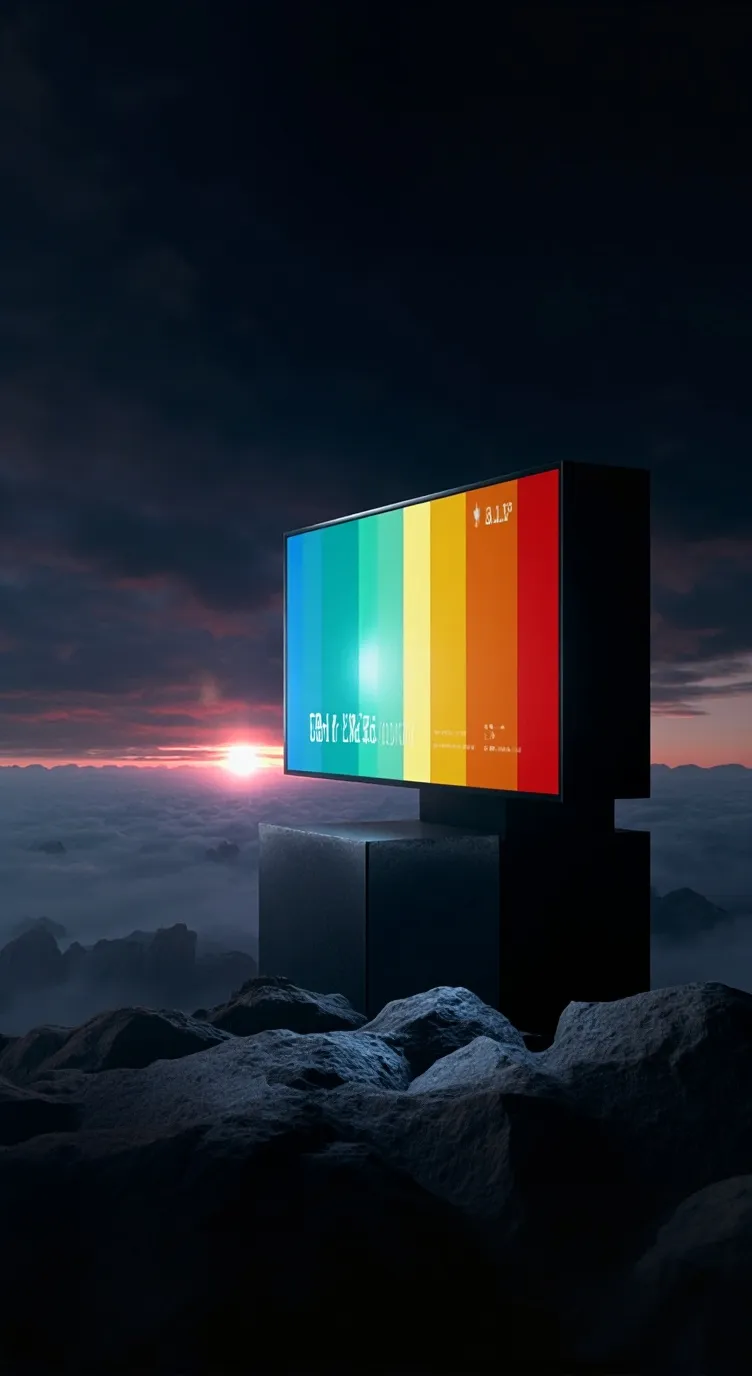 ai character: Mr TV  background