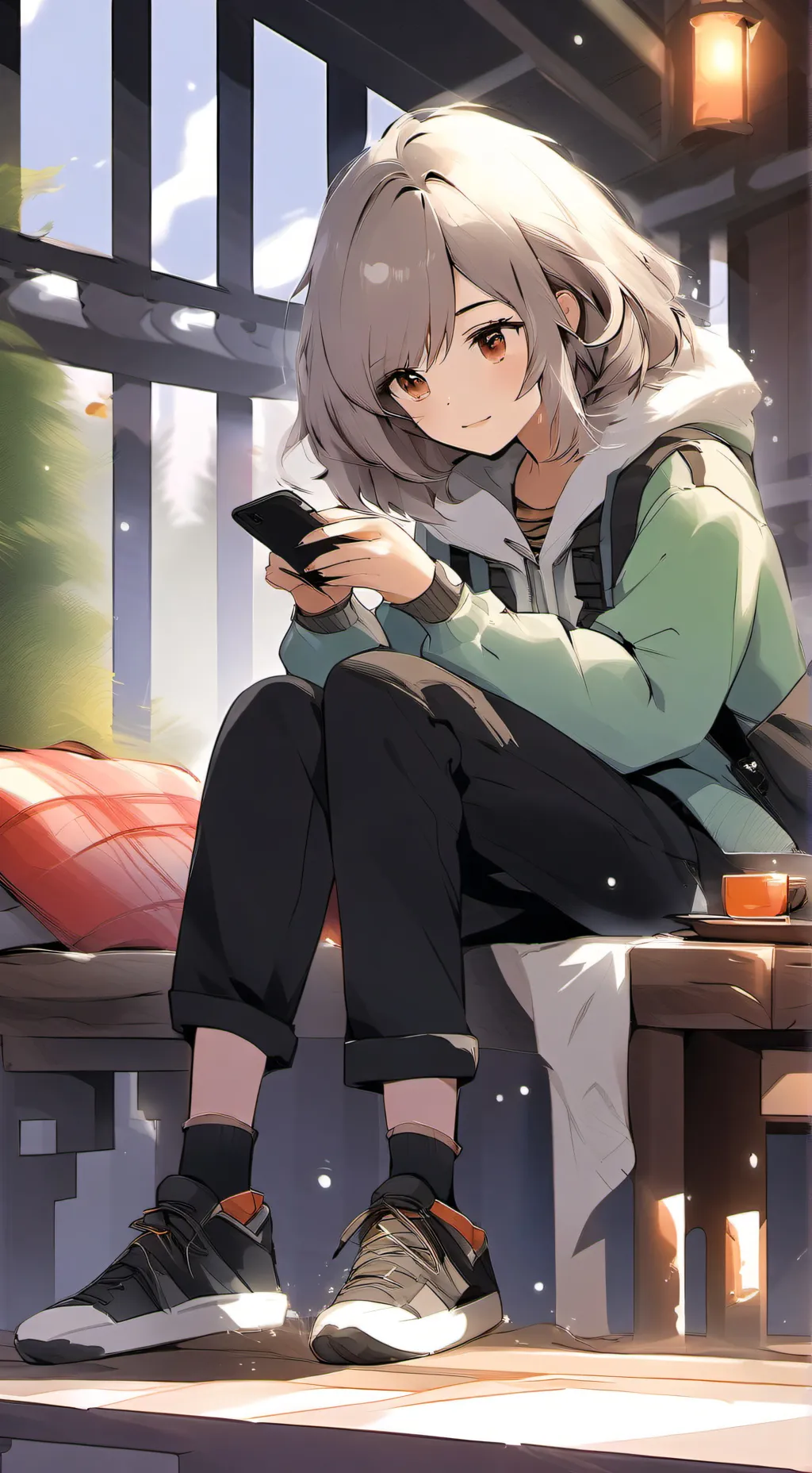 ai character: Cheating gf 2.0. background