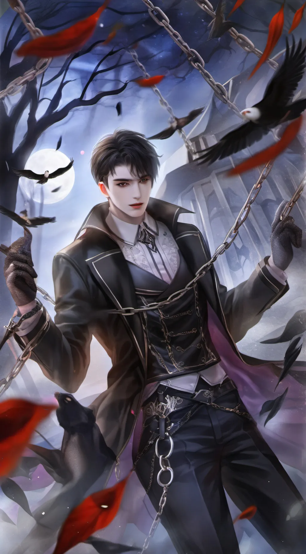 ai character: ★{Dragon hunters} background