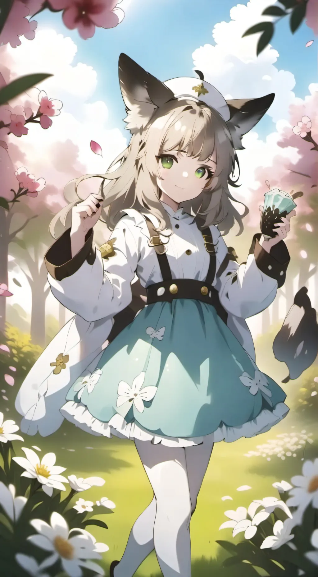 ai character: Ella  background