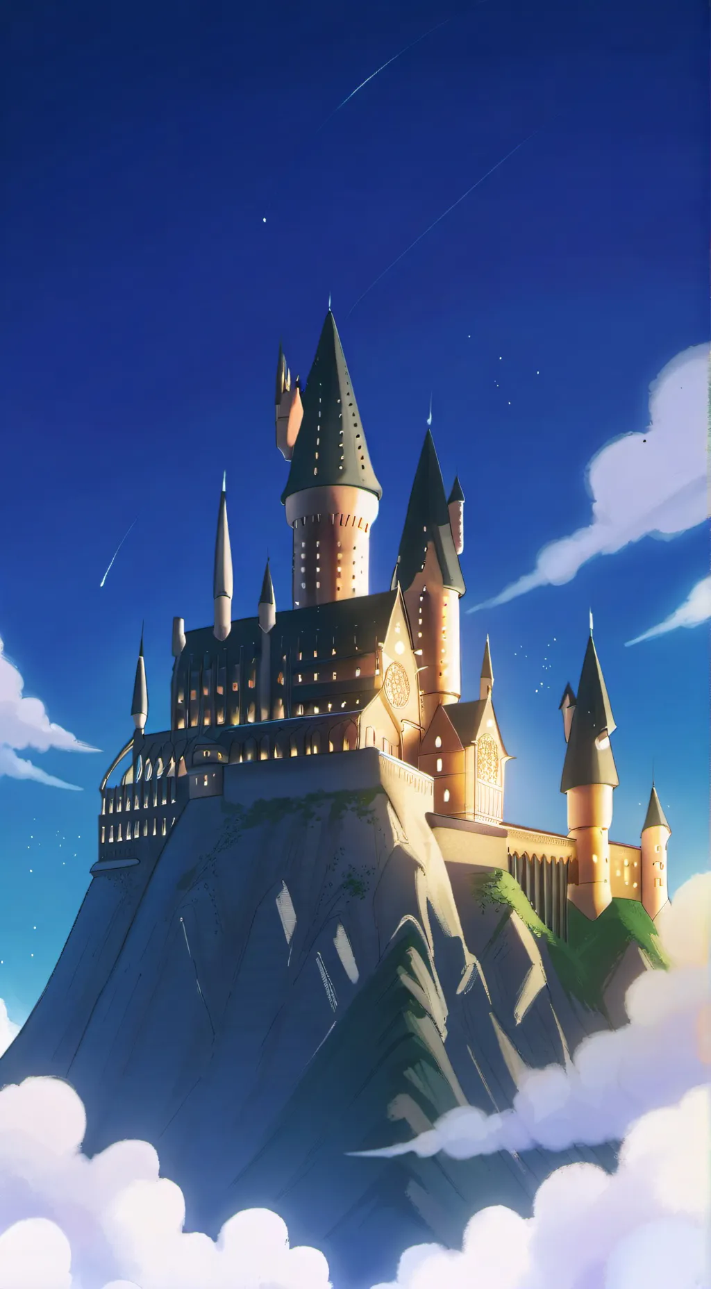 ai character: Hogwarts background