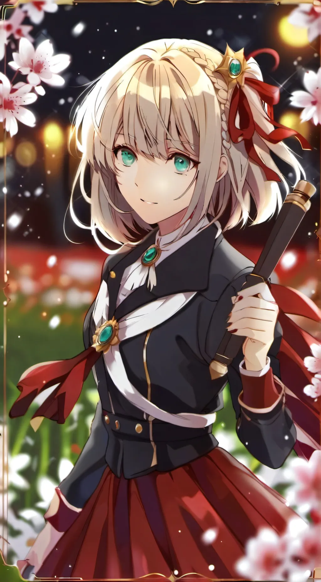 ai character: Лера background