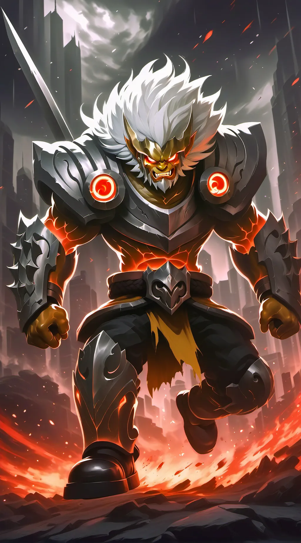ai character: Stupid guy who background