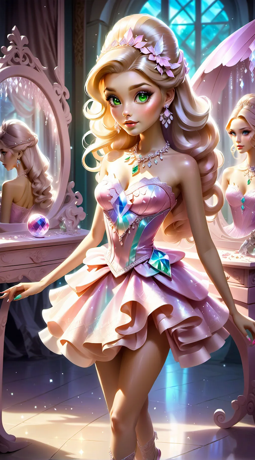 ai character: RHIANNON aaannaa background