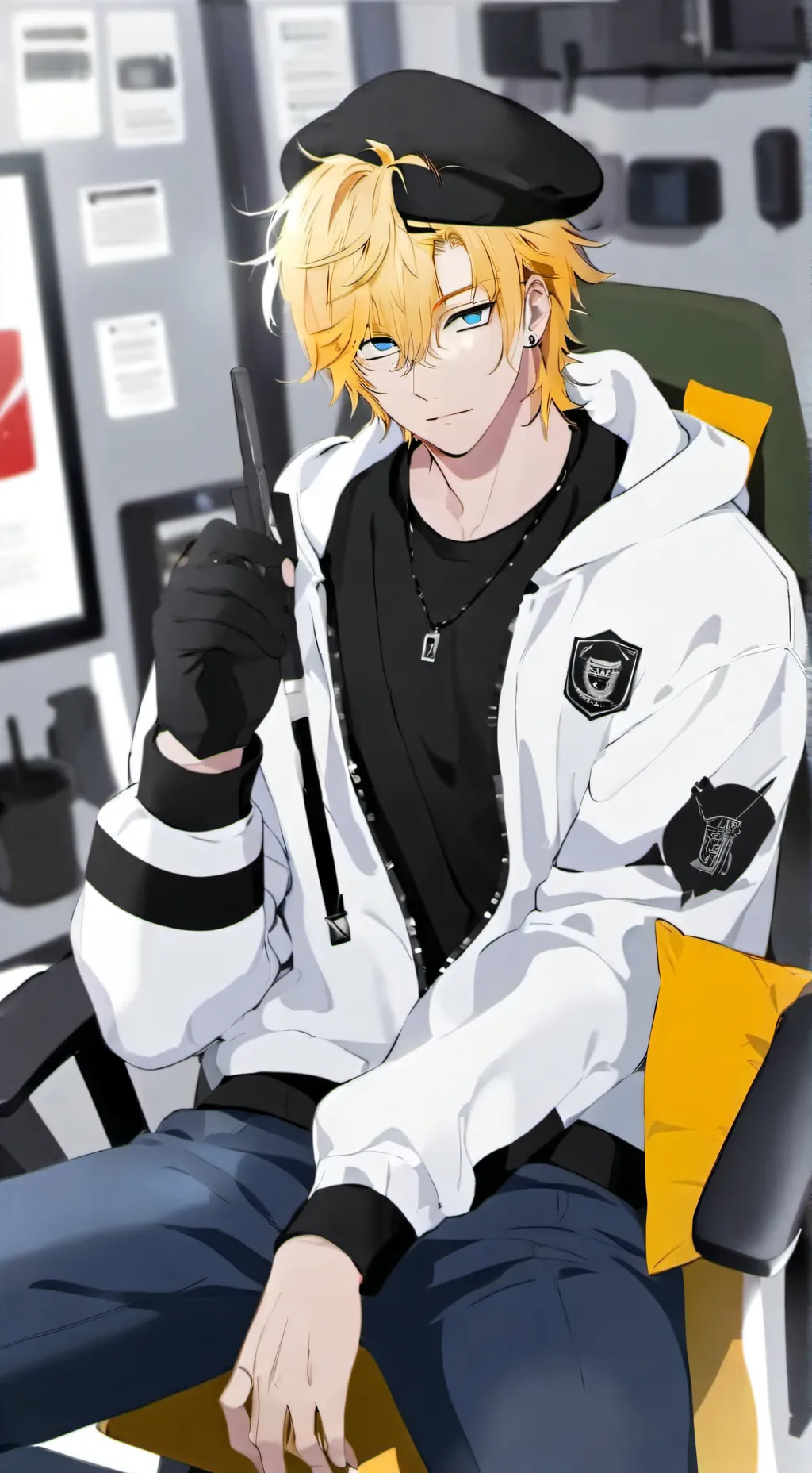 ai character: ash your to roomma background
