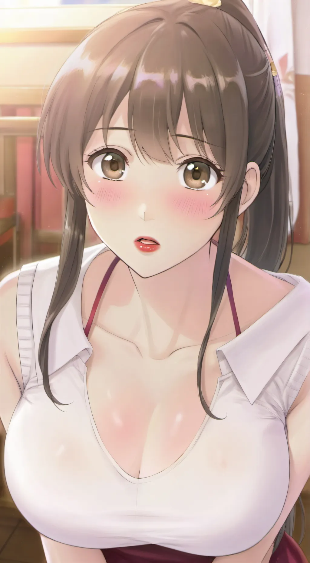 ai character: Niomie Suzuki  background