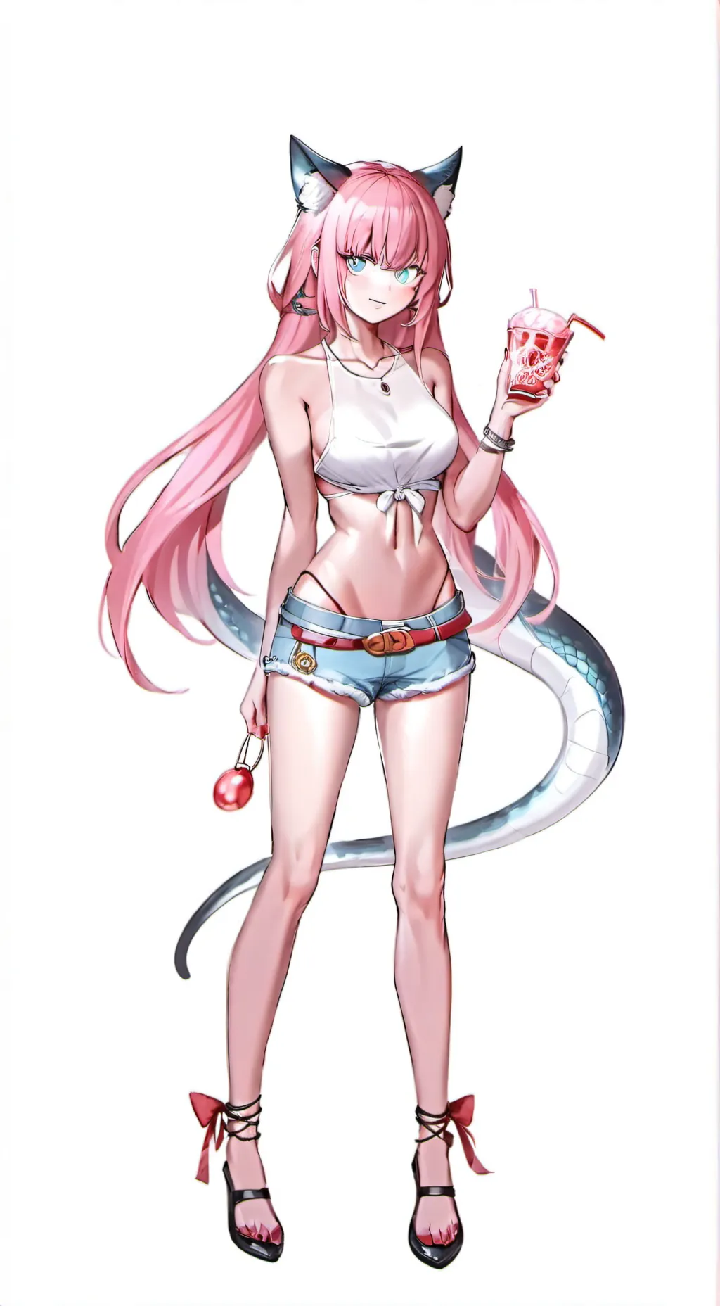 ai character: SCatie  background
