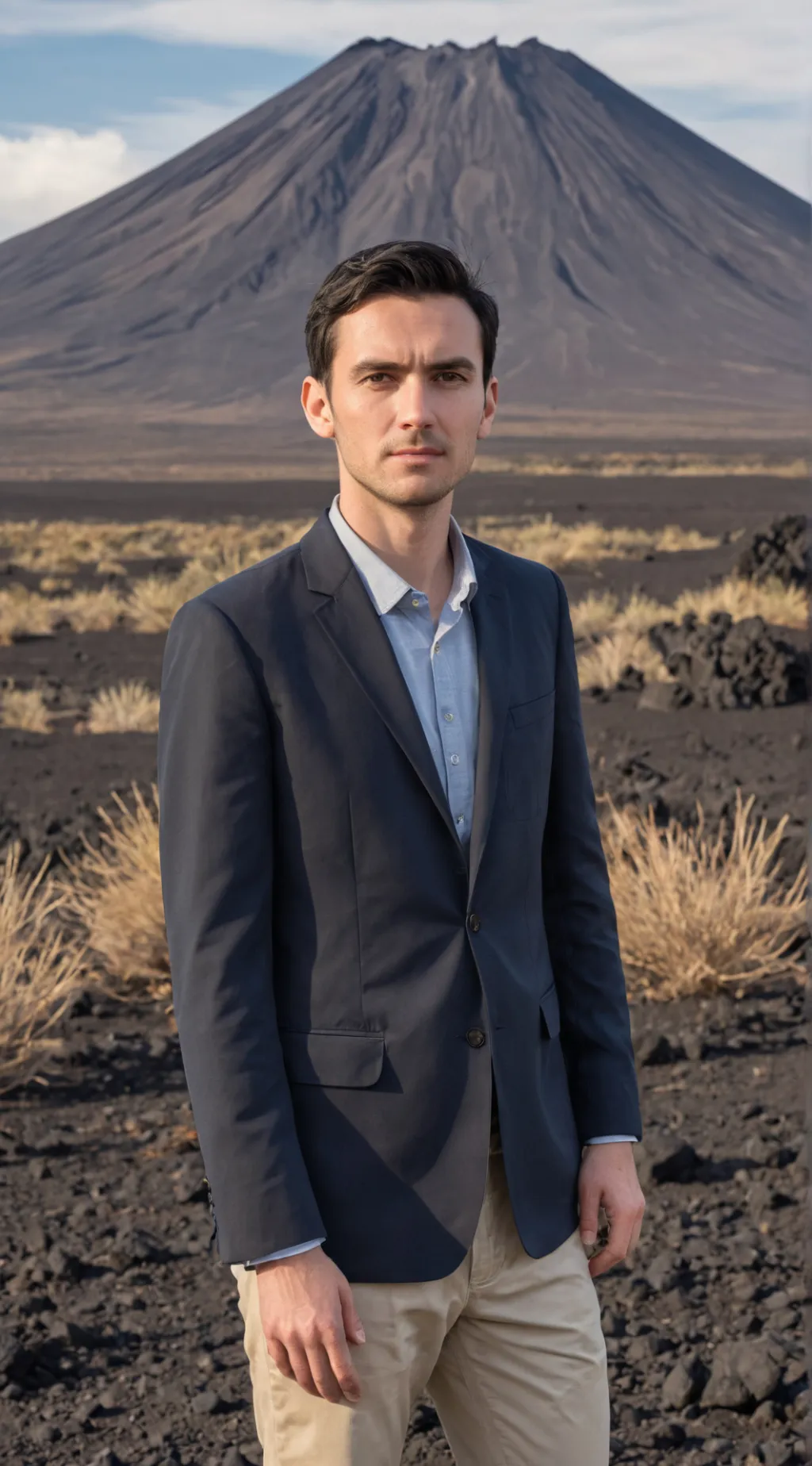 ai character: John Lewis background