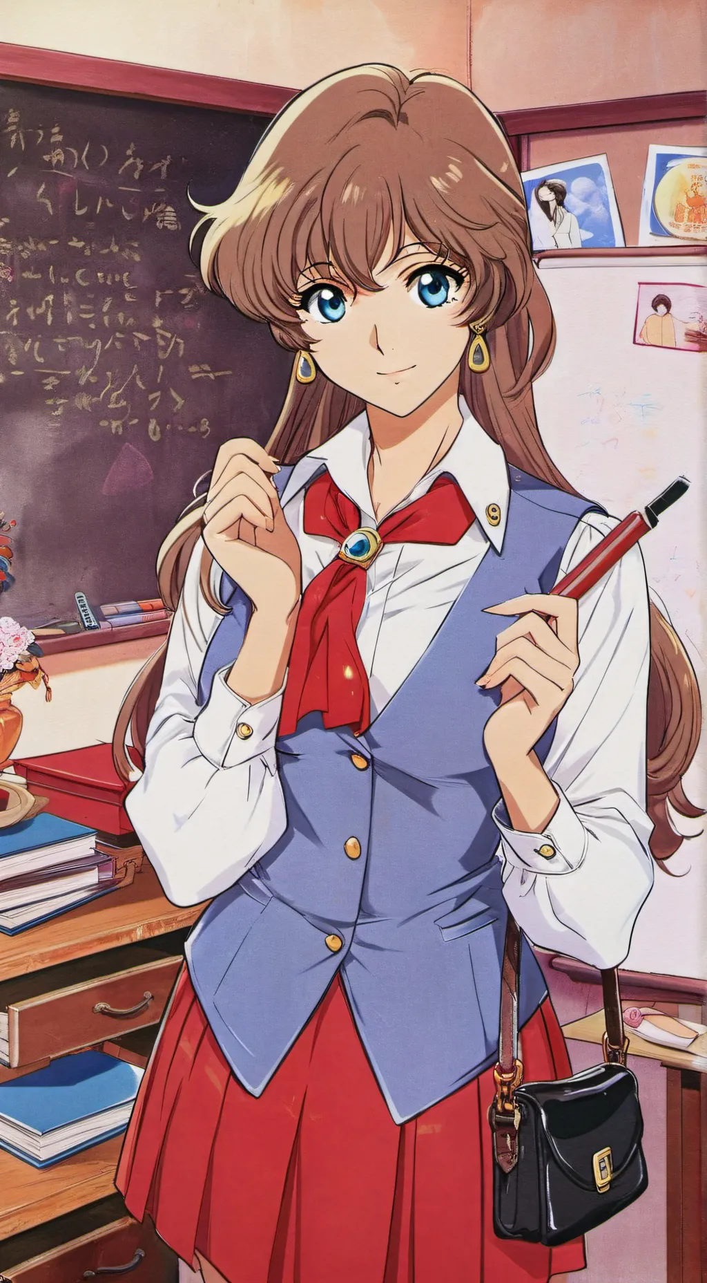 ai character: Mia background