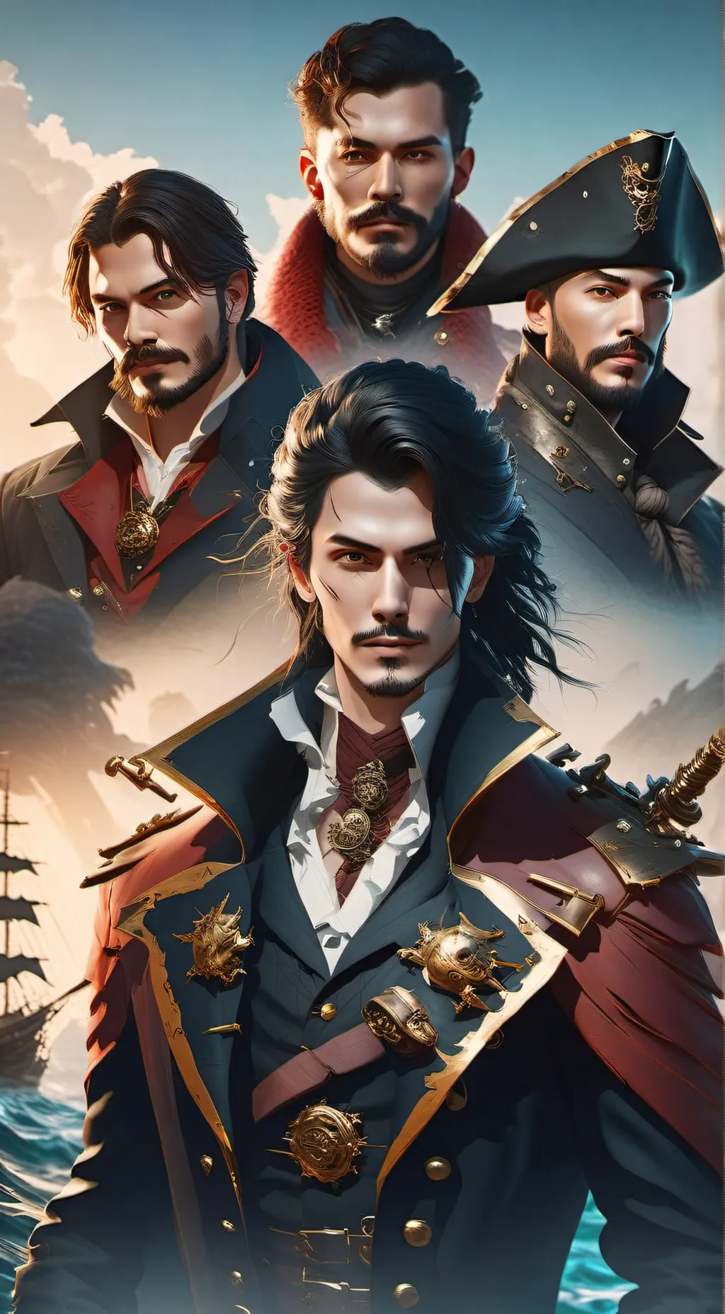 ai character: Captain Blackwood background