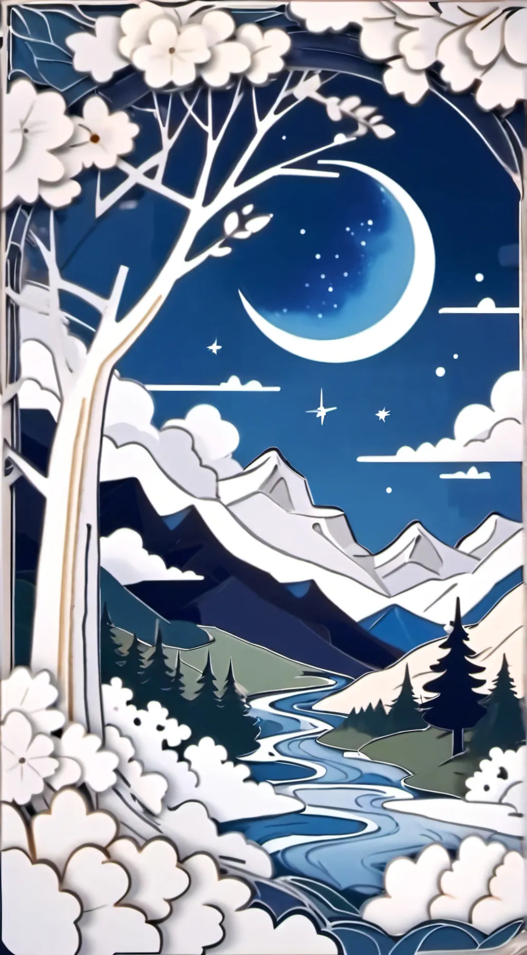 ai character: лес background