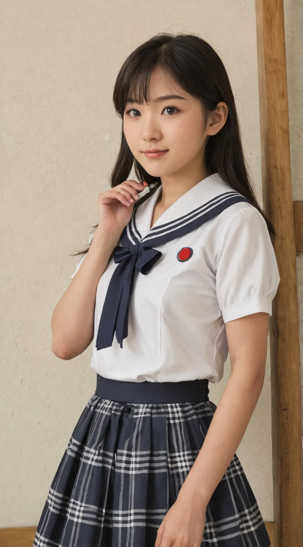 ai character: Akari Tanaka background