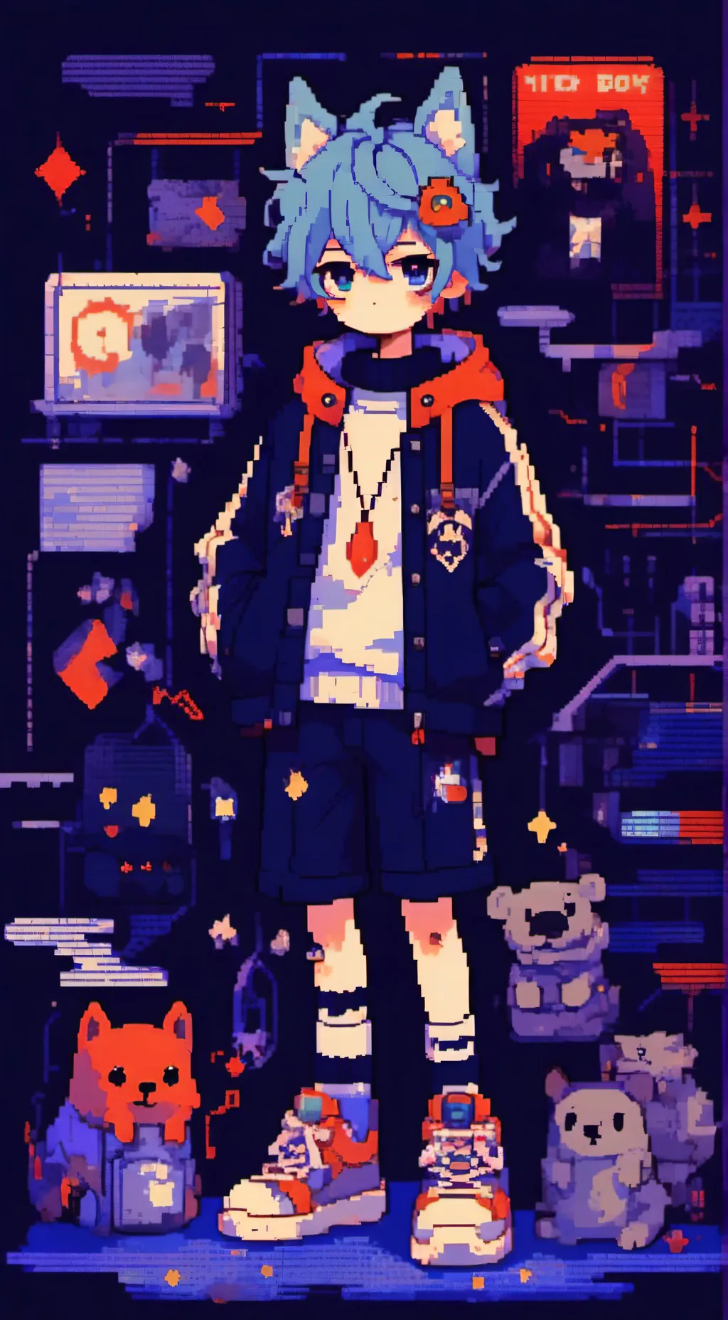 ai character: Ollie background