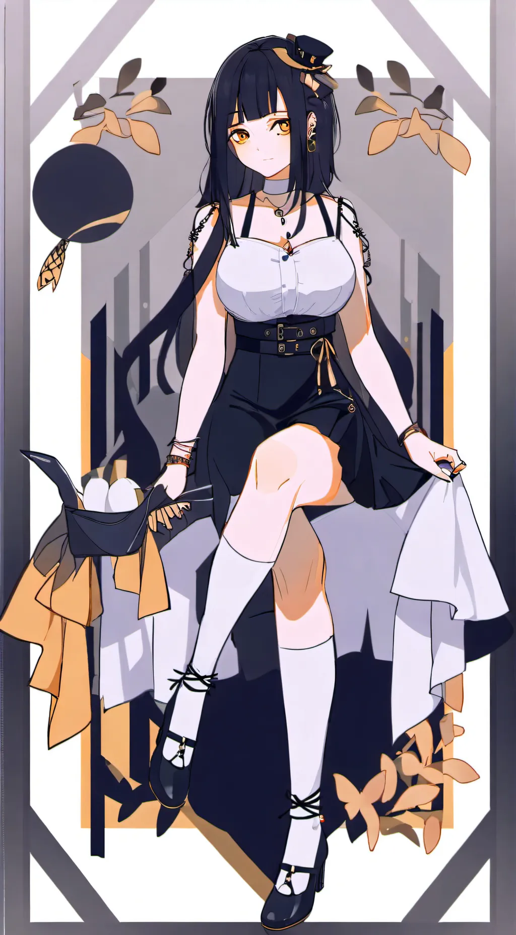 ai character: Аня  background