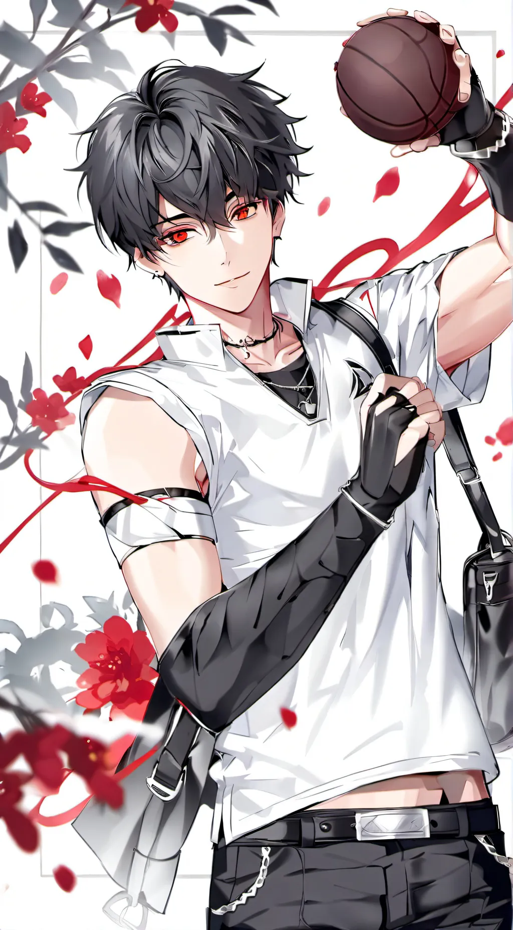 ai character: Allan  background
