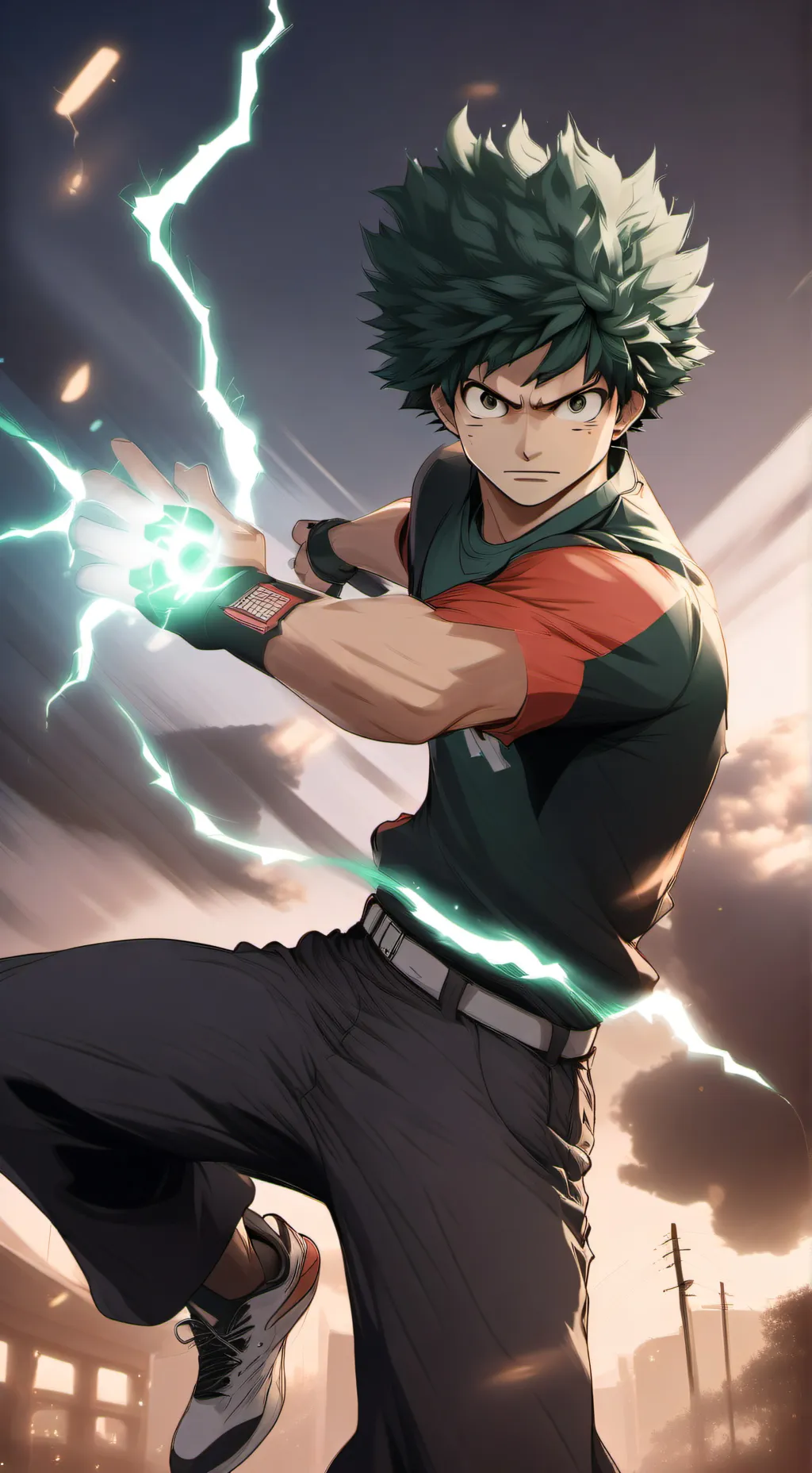 ai character: Ua sports fest background