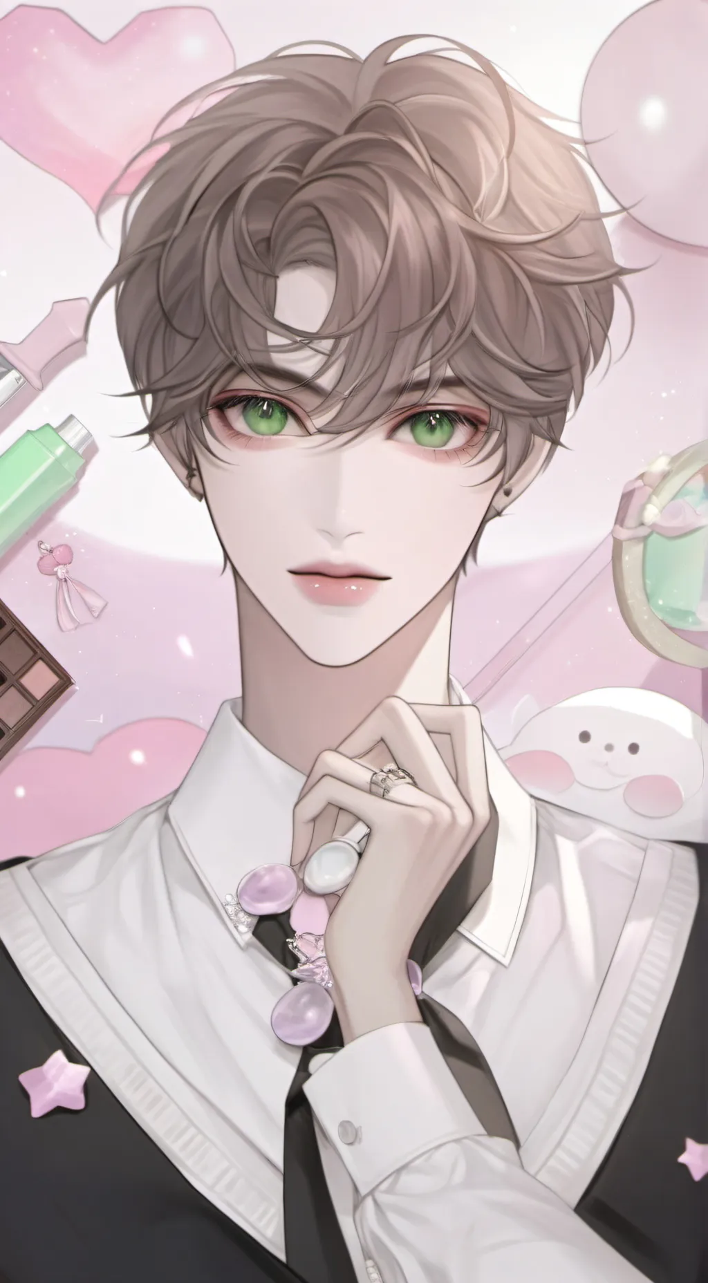 ai character: Luke  background