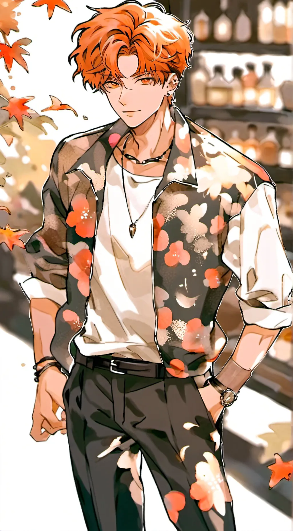 ai character: no name background