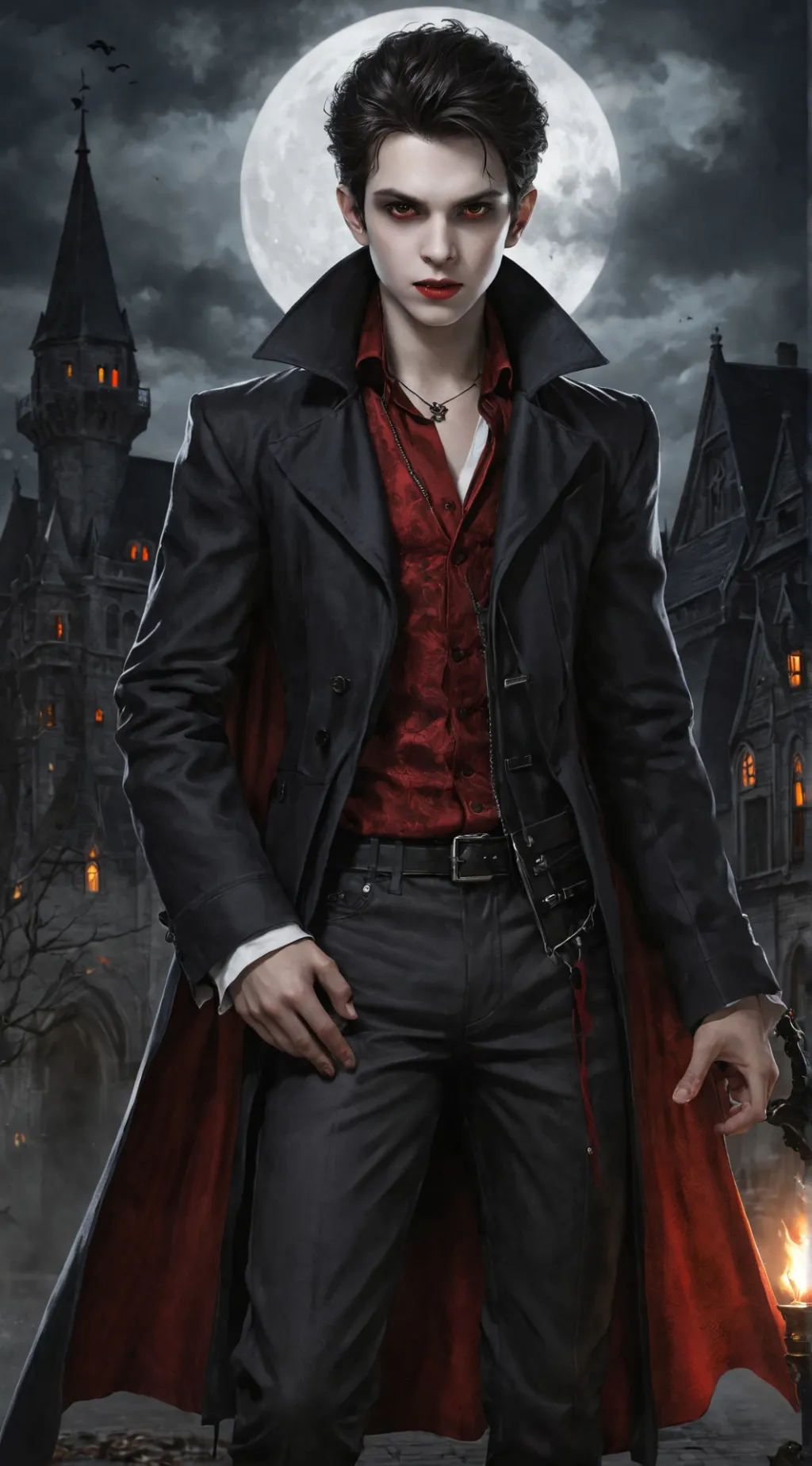 ai character: Milannn background