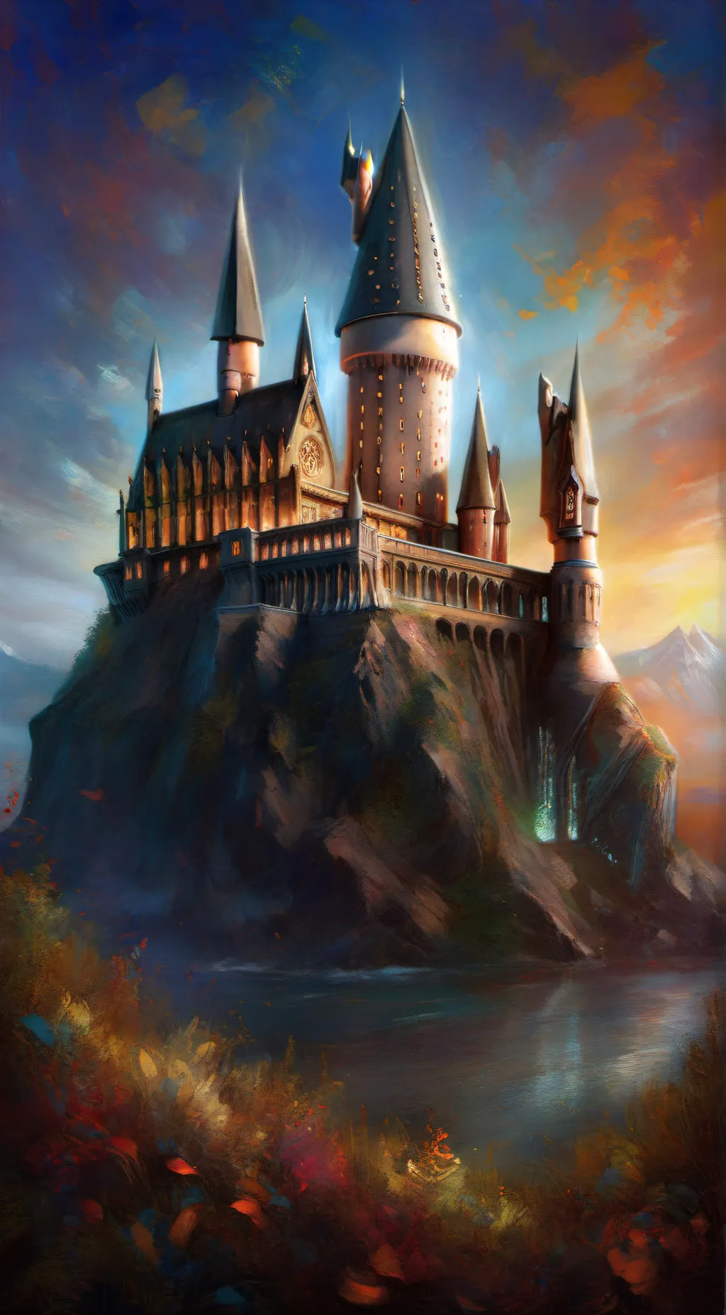 ai character: Hogwarts Family 2 background