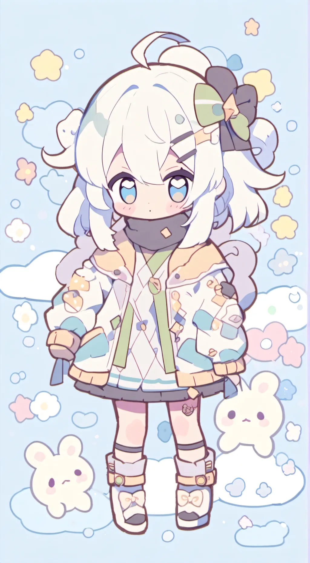 ai character: Michikatsu  background