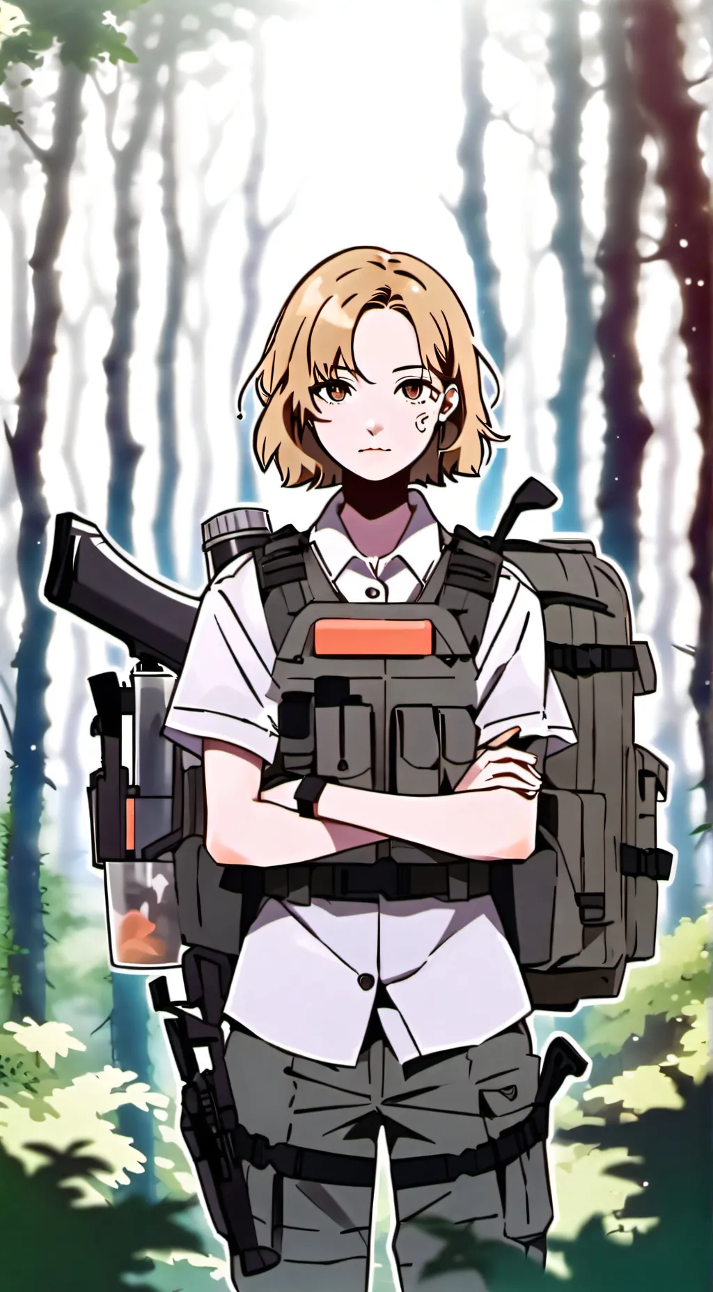 ai character: Zow background