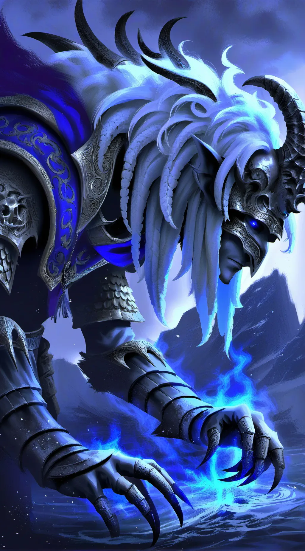 ai character: Gasharpoon X Geomt background