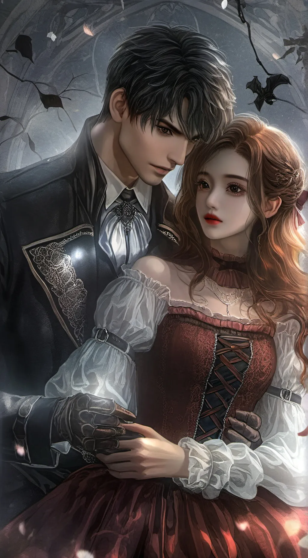 ai character: Kaleb and Kali  background