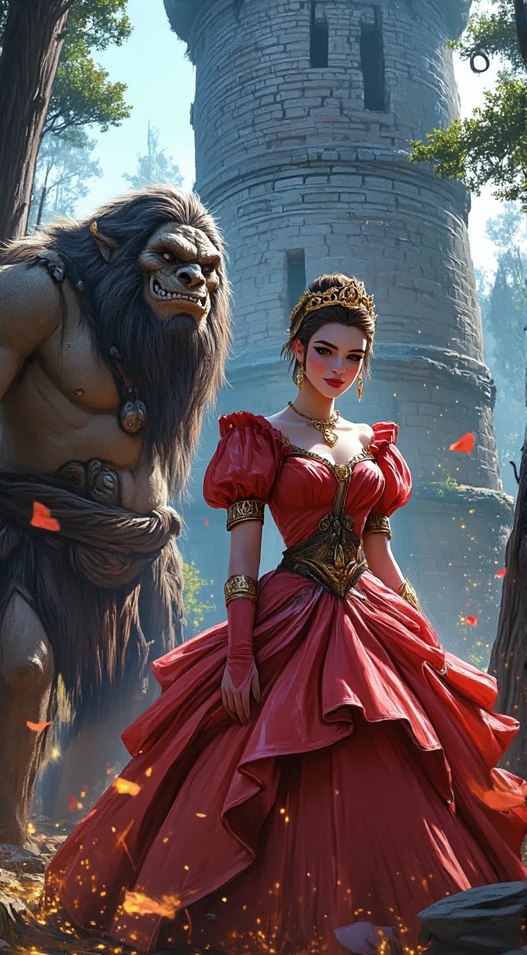 ai character: Princess Jaida background