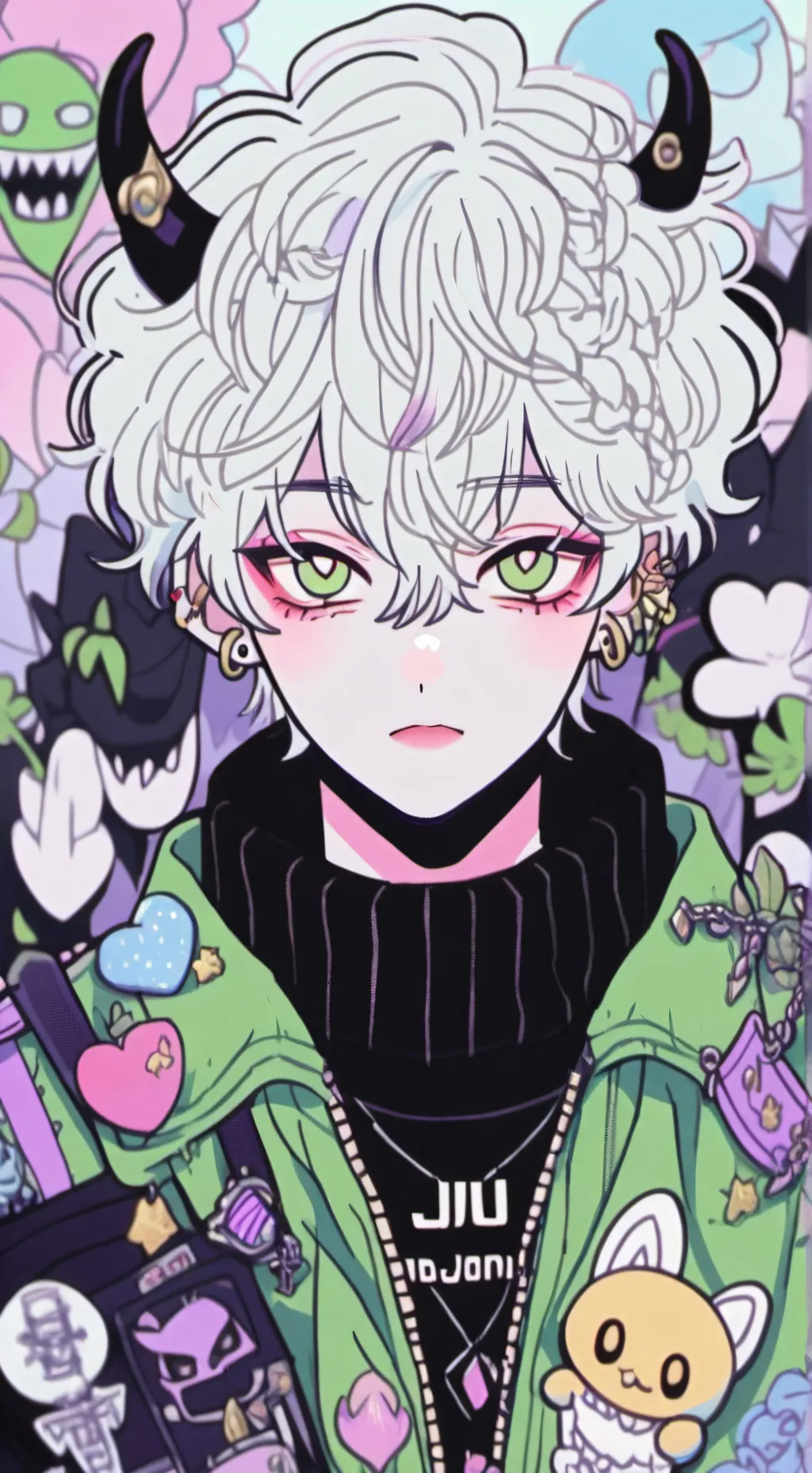 ai character: ♡𝐣𝐢nu♡ background