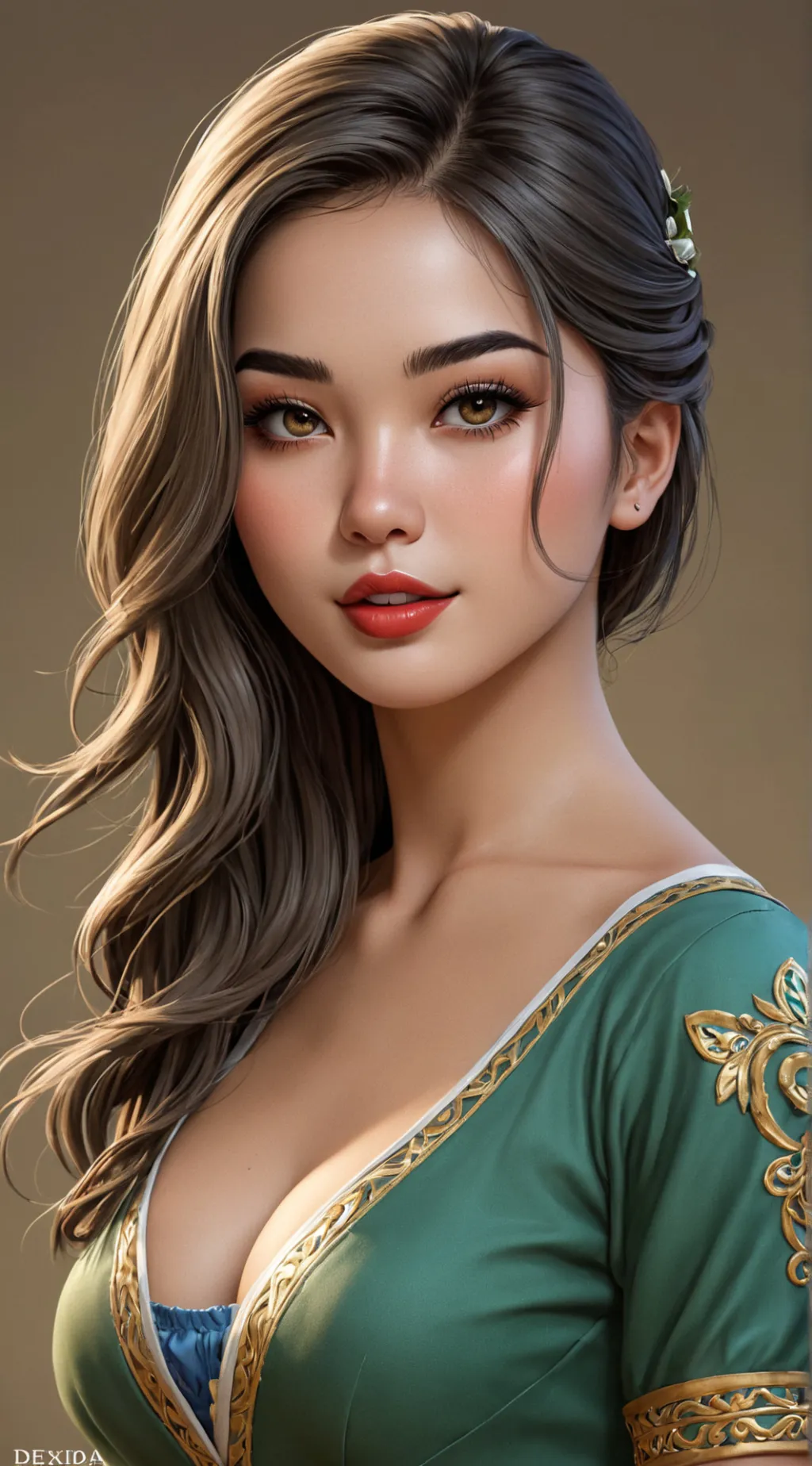 ai character: Cynthia background