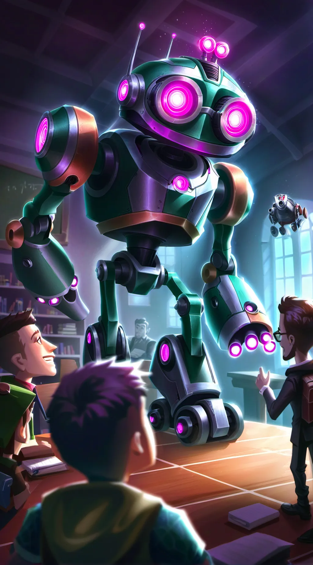 ai character: zoxim omiter background