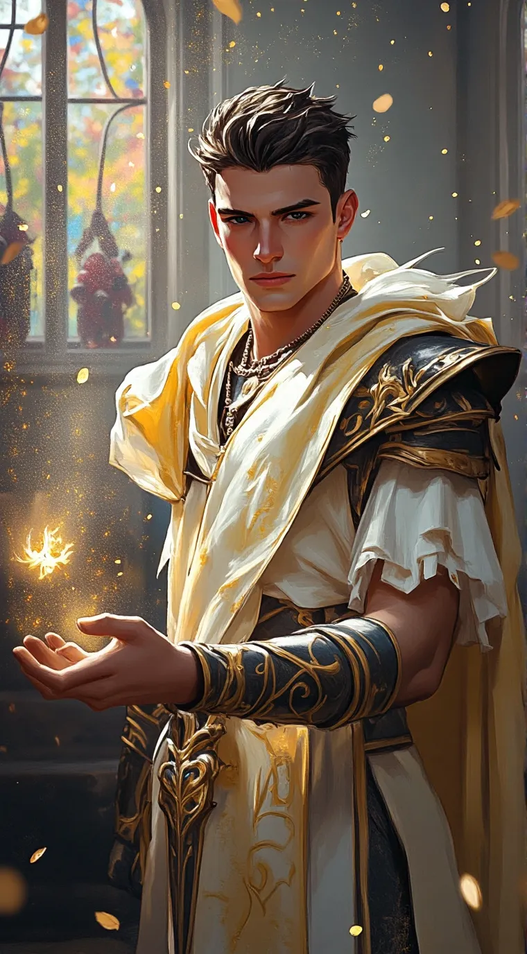 ai character: Everett  background