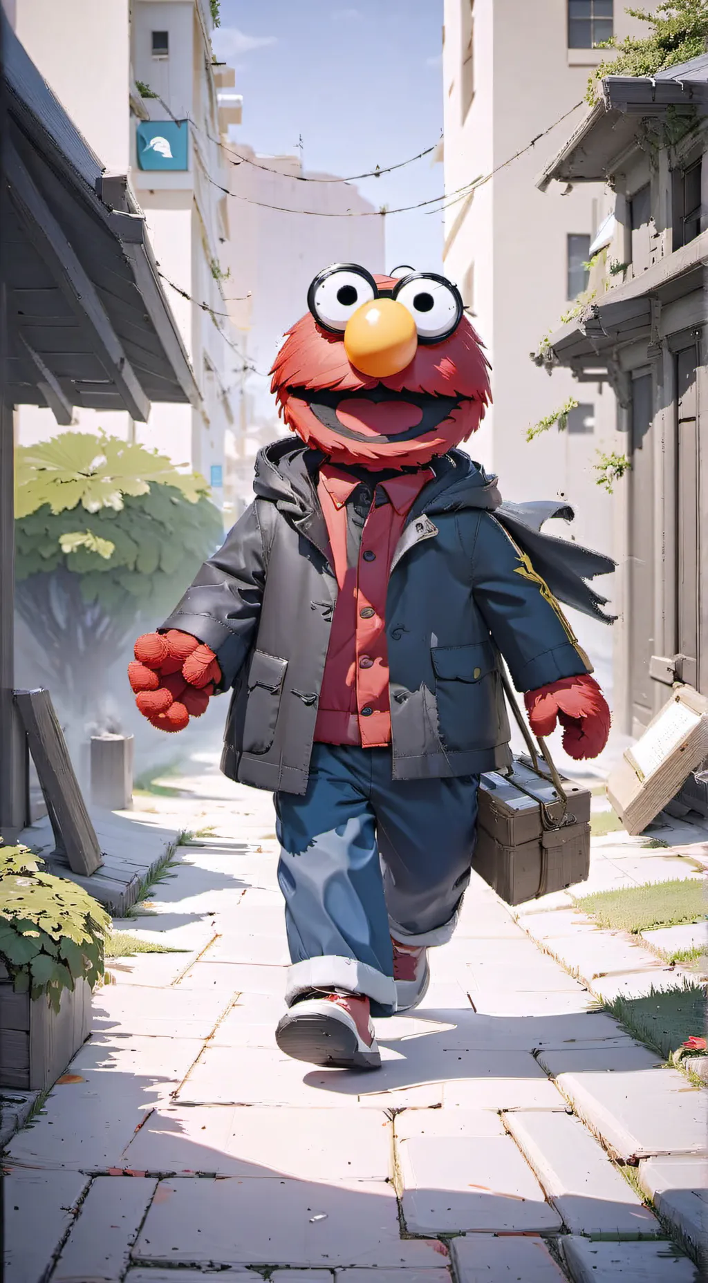 ai character: don't say L background