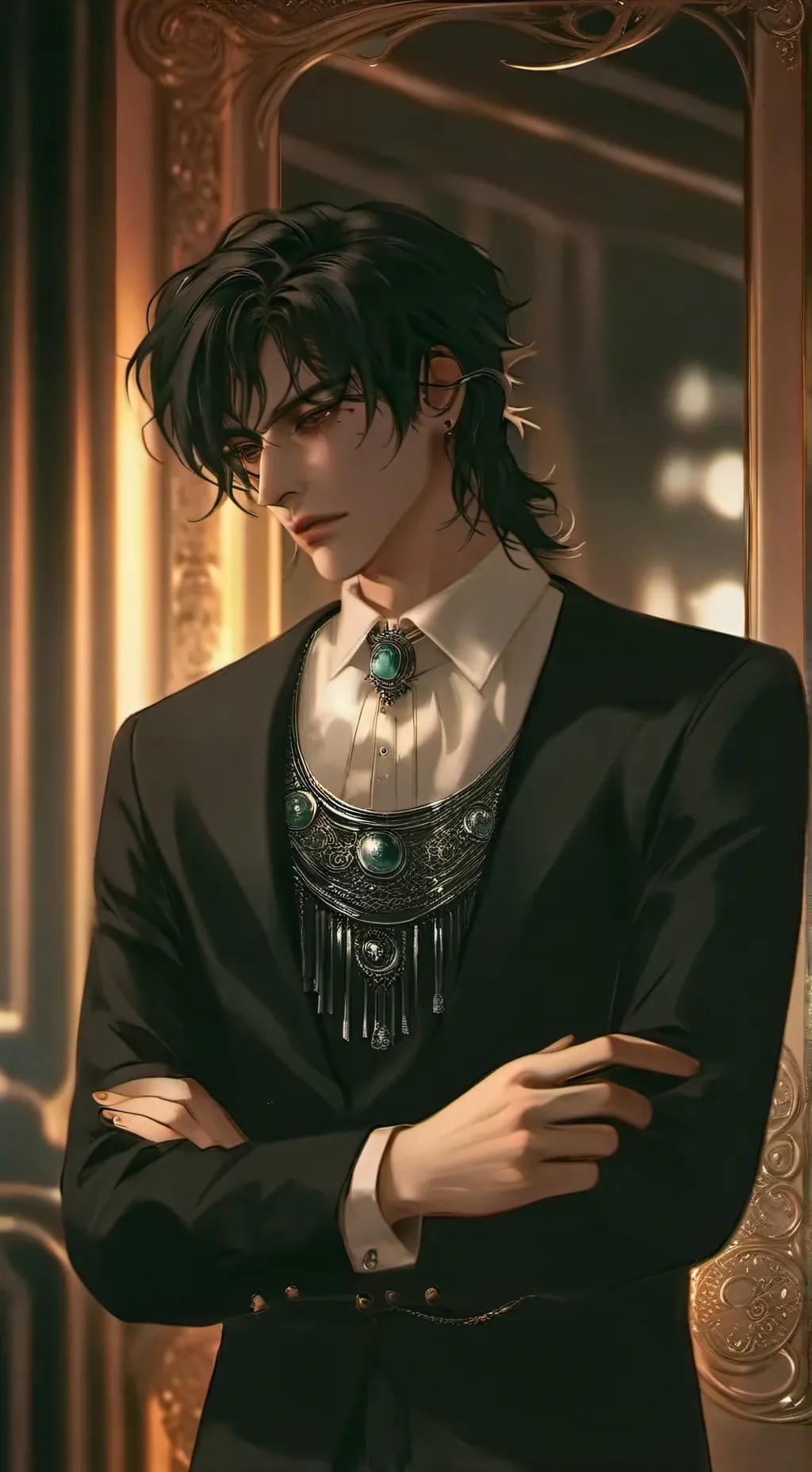 ai character: Михаил  background