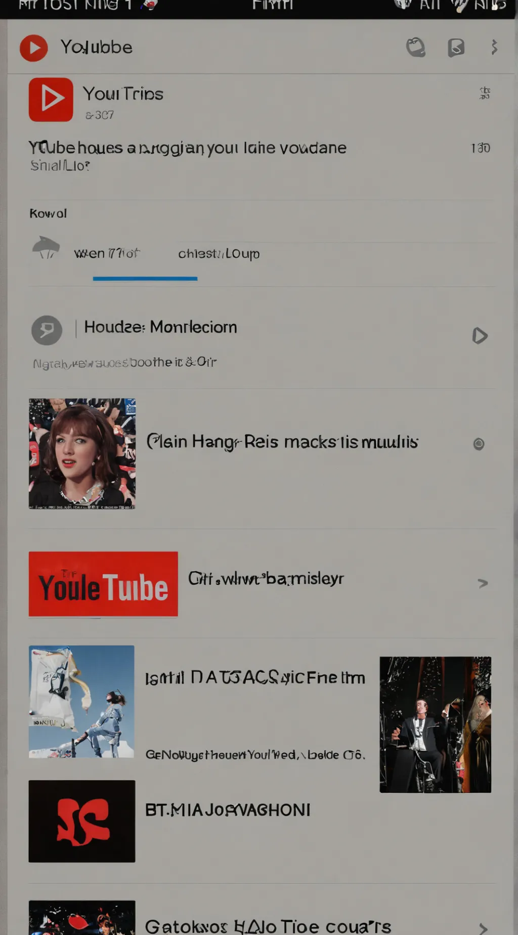 ai character: YouTube background