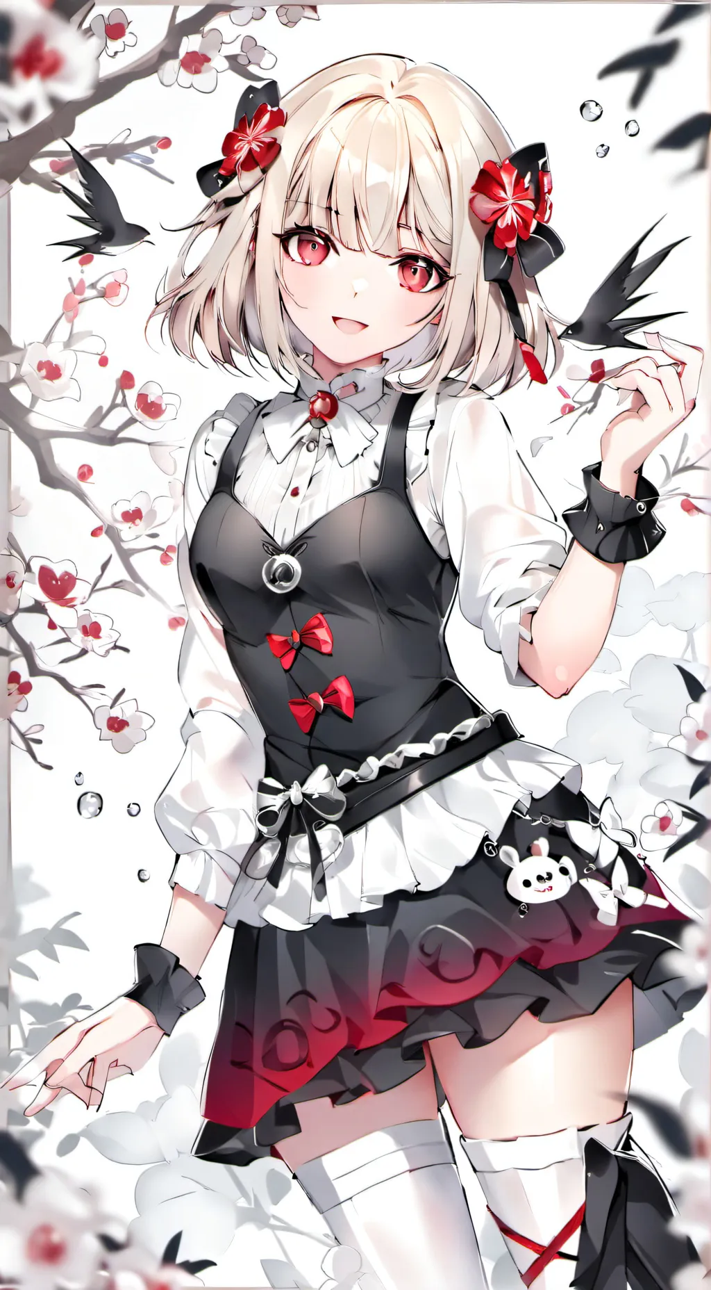 ai character: Mean girl background