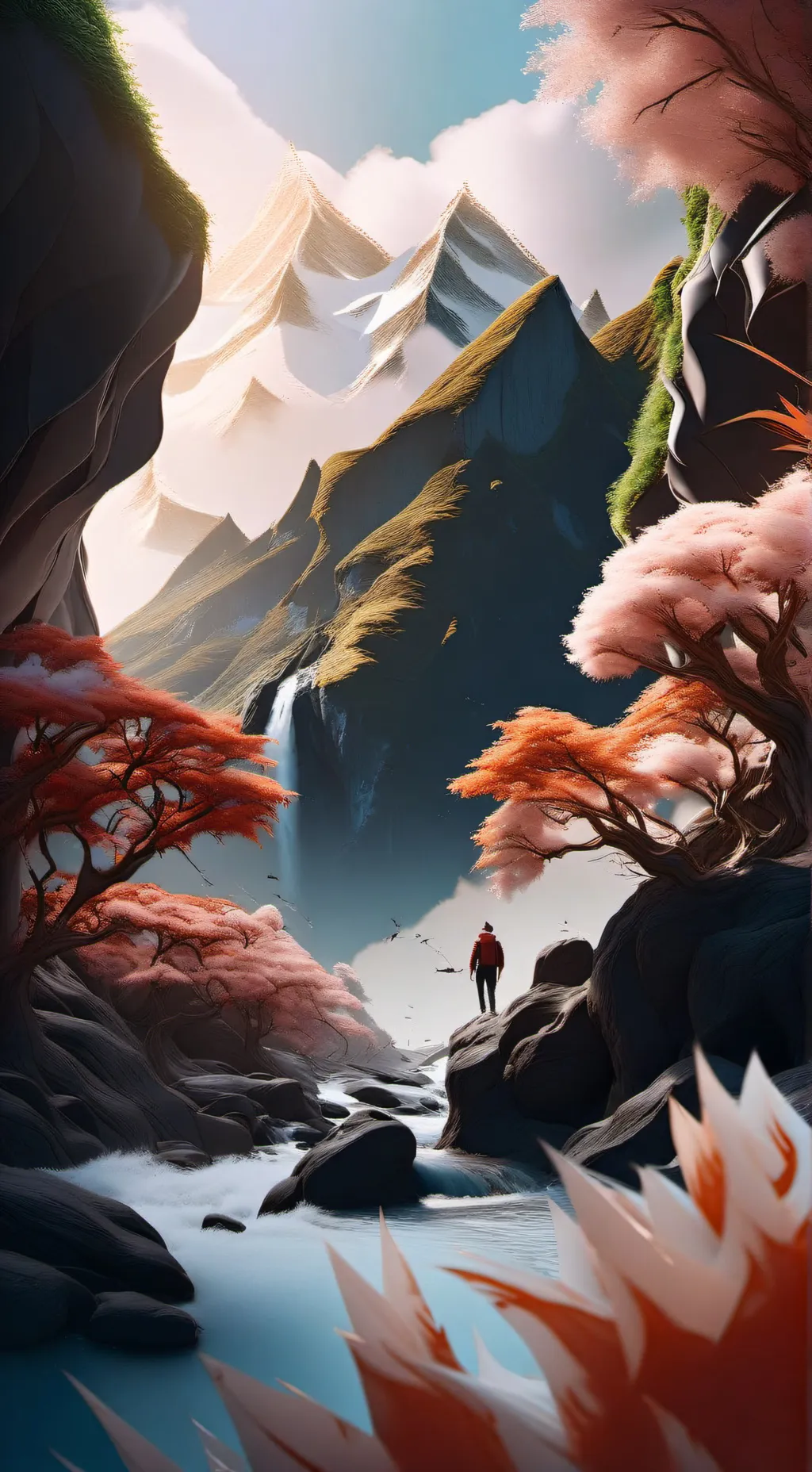 ai character: Simon x Brud background